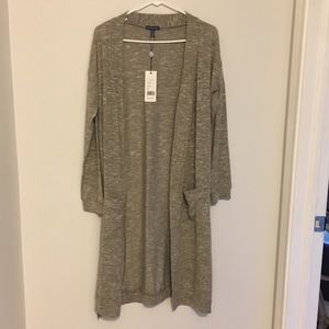 NWT Southern Marsh Oatmeal Duster Cardigan Sweater